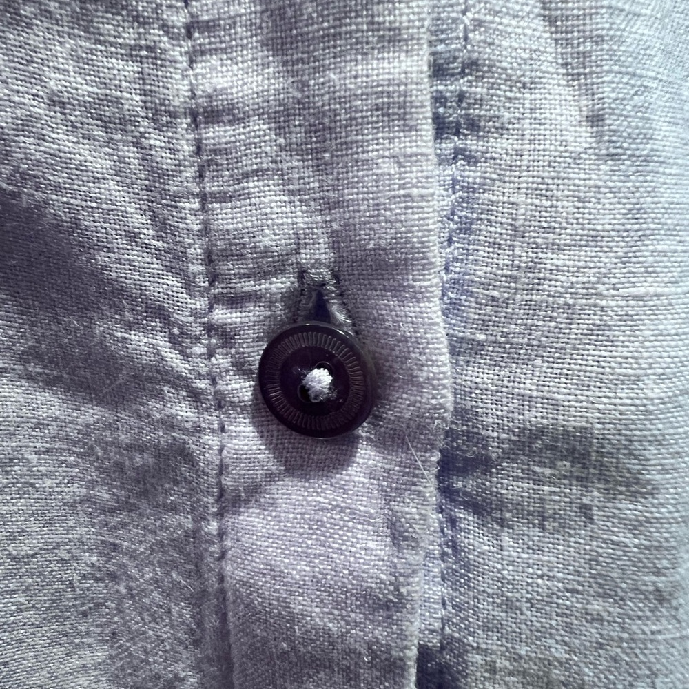 Eileen Fisher Women's Button Down Shirt - Soft Lavender Size Large NWOT - Picture 8 of 8